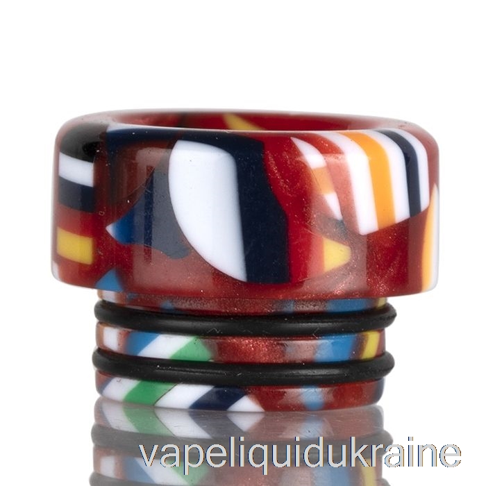 Vape Liquid Ukraine 810 SHORTY Mosaic Drip Tip Red